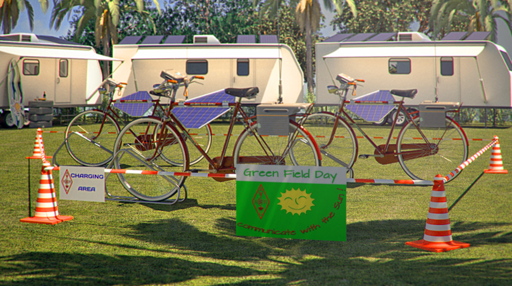 Solar-Powered Green Field Day