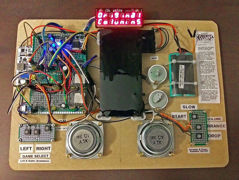 K4ICY's Columns for Arduino - Mark I, Rev-Oct21