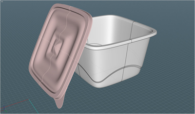 Plastic Food Storage Container