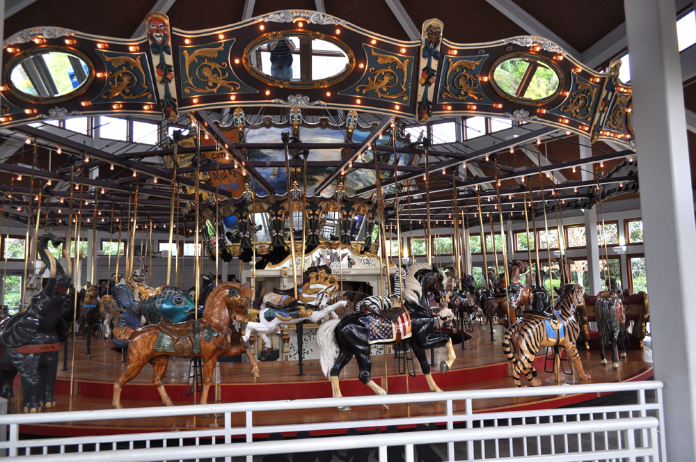 Indoor Wooden Carousel