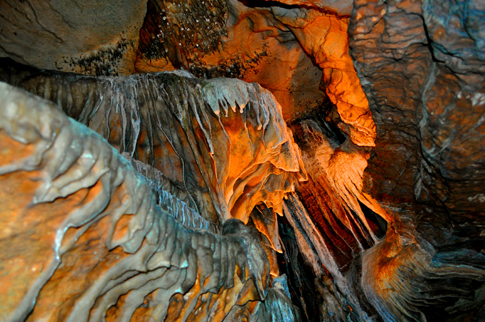 Cool - Irridescent cave formations