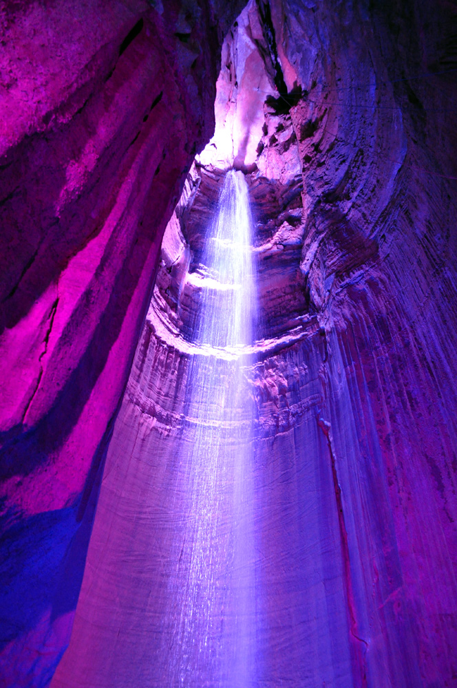 The Majestic Underground Falls