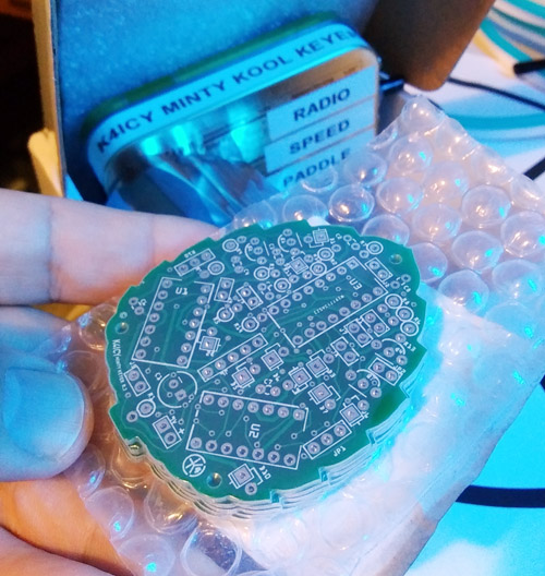 Minty Keyer PCB