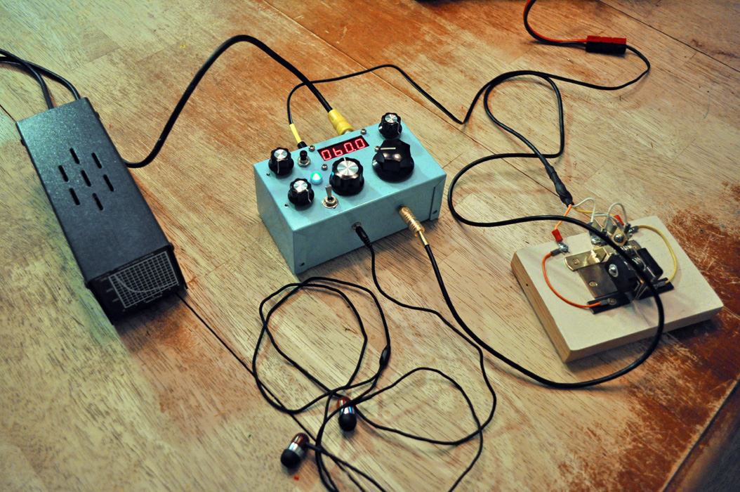 The "Ice Box" QRP CW Station