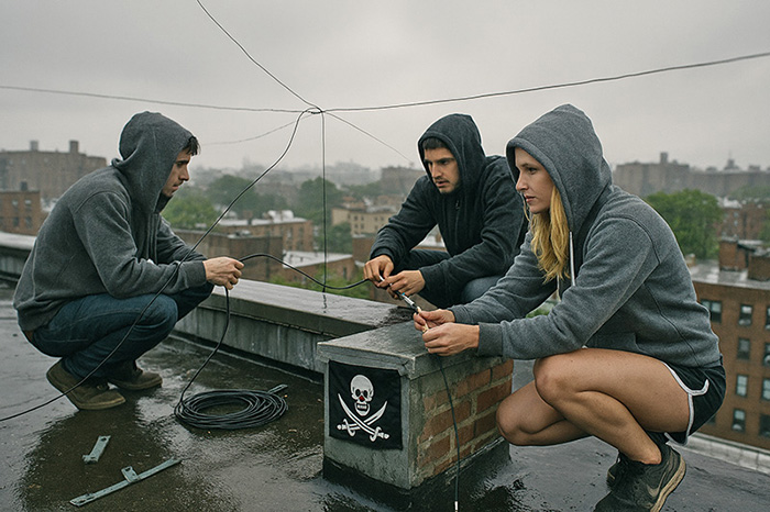 Pirate Ops on the Rooftop