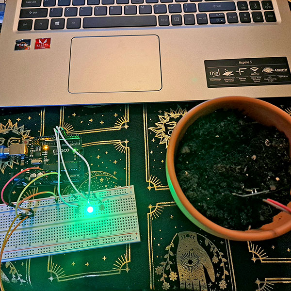 Science Fair Project - Soil Moisture Sensor - Good