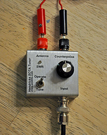 Quick-Disconnect Antenna/Counterpoise Terminals